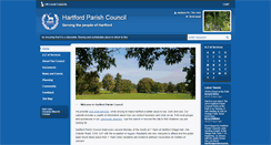 Desktop Screenshot of hartfordparishcouncil.org.uk